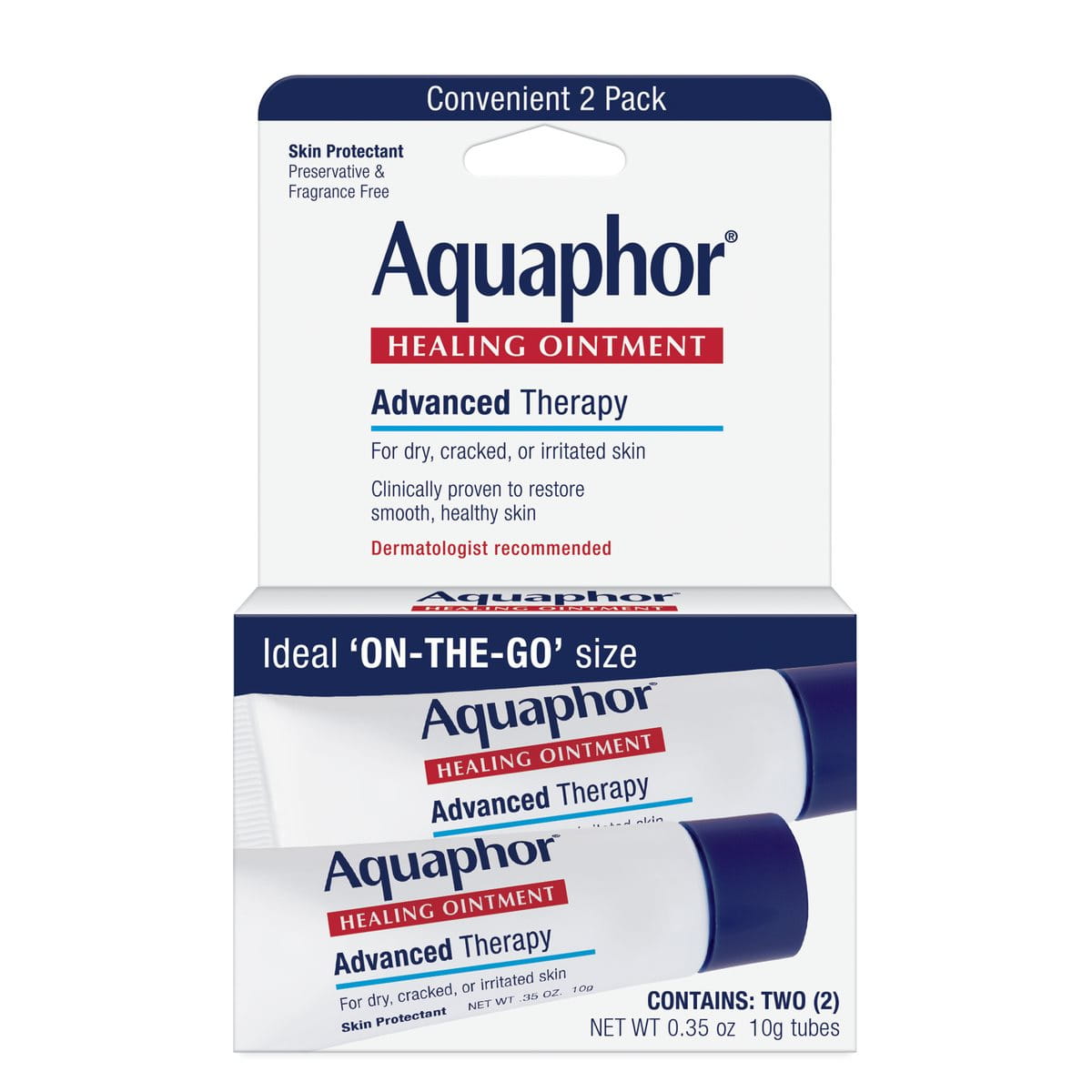 Aquaphor Healing Ointment Minor Wound Care 2 035Oz